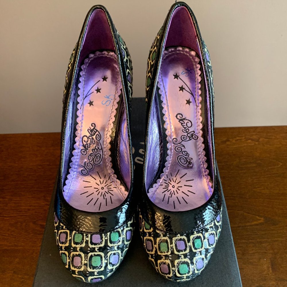 Naughty Monkey Patterned Heels - image 6